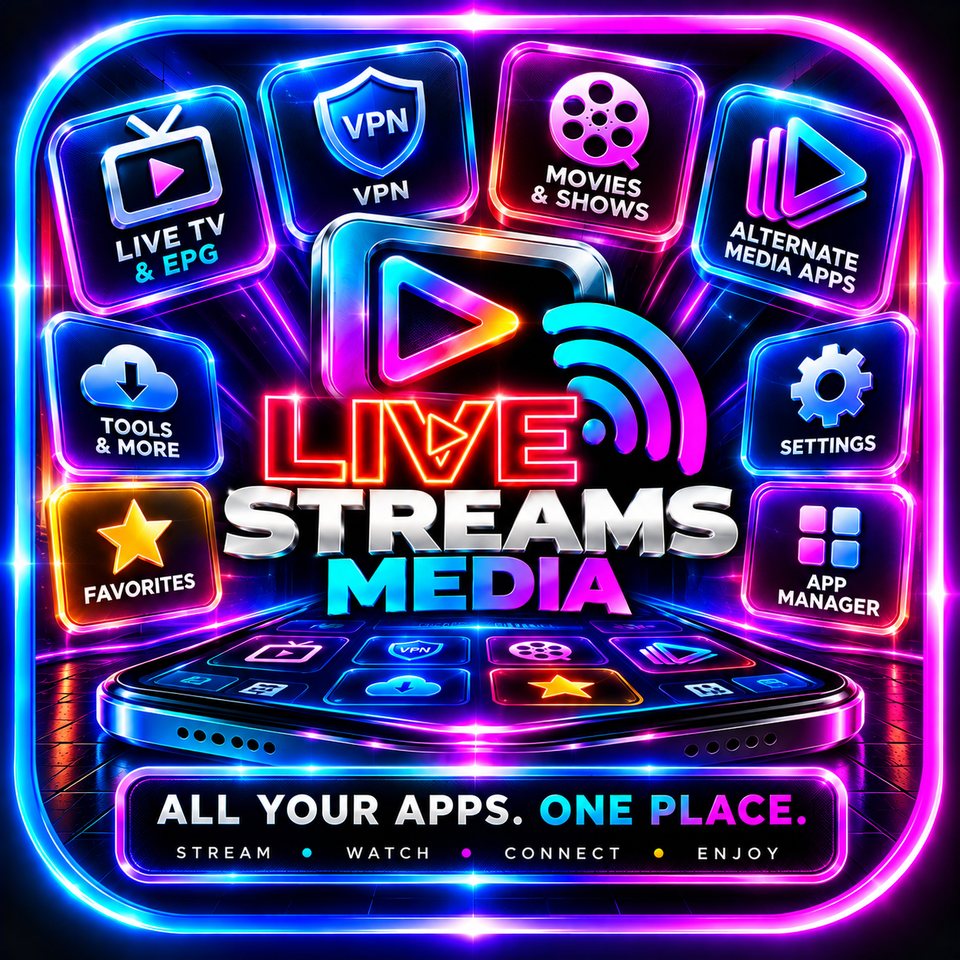 Live Streams Media apps